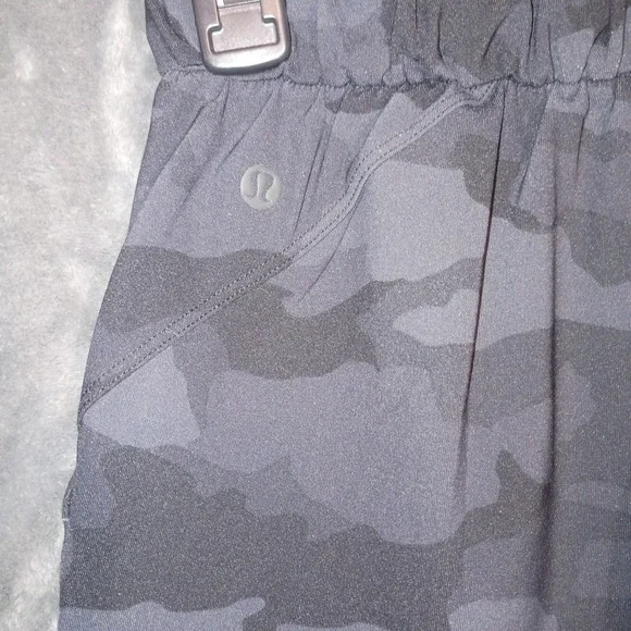 Lululemon Jogger Pants Womens 4 Black Heritage Camo High Rise Full Length W5DCTS - Picture 5 of 8